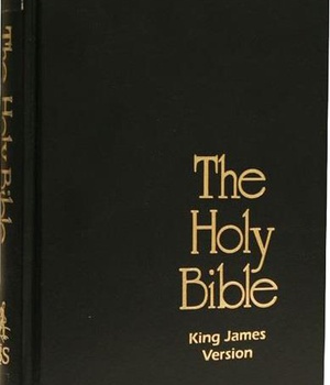 BIBLE KING JAMES VERSION ANGLAIS, RIGIDE, NOIRE, COMPACTE