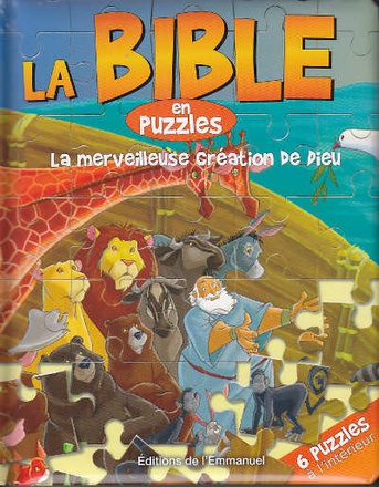 LA BIBLE EN PUZZLES - LA MERVEILLEUSE CREATION DE DIEU