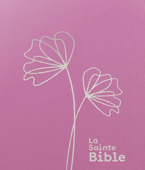 BIBLE SEGOND 1910 - GROS CARACTERES, ROSE