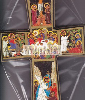 PAQUES - CROIX 20,5X13 CM - 257.75