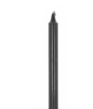 BOUGIE 21/200 - NOIR - LOT DE 12 PIECES