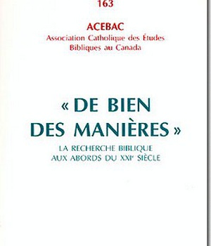 DE BIEN DES MANIERES