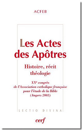 LES ACTES DES APOTRES - XXE CONGRES