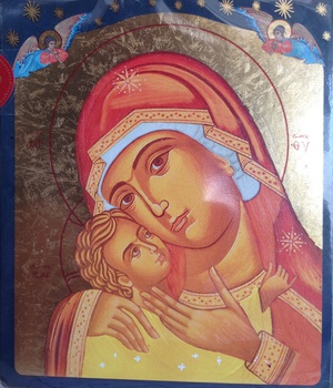 ICONE MARIE JESUS 9,5 X 12 CM