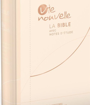 BIBLE D'ETUDE VIE NOUVELLE, SEGOND 21 - COUVERTURE SOUPLE, TOILE BEIGE