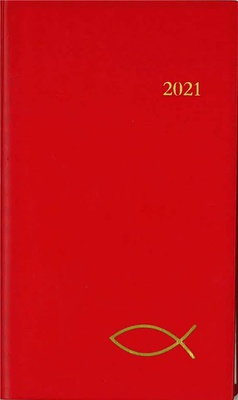 AGENDA DU CHRETIEN 2021 (ROUGE)
