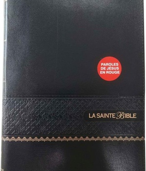 LA SAINTE BIBLE SEGOND 1910 - PAROLES DE JESUS EN ROUGE