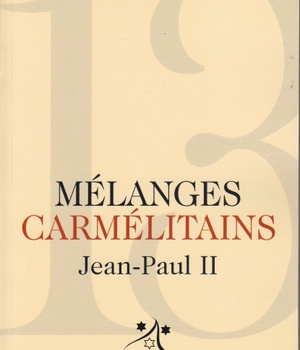 MELANGES CARMELITAINS 13