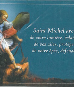 CARTE SAINT MICHEL ARCHANGE (PAR LOT DE 20)