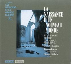 LA NAISSANCE D'UN NOUVEAU MONDE - CD - LES MUSICIENS ET LA GRANDE GUERRE 5