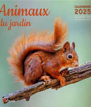 CALENDRIER ANIMAUX DU JARDIN 2025