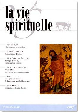LA VIE SPIRITUELLE N 788