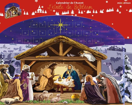 CALENDRIER DE L'AVENT RELIGIEUX - L'ETOILE DE BETHLEEM - EVANGELISTI