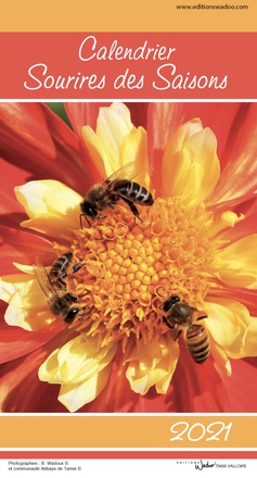 CALENDRIER SOURIRES DES SAISONS 2021 160 X 300 DPTS