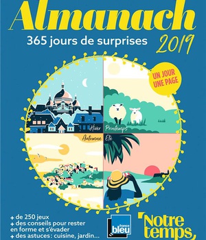 ALMANACH NOTRE TEMPS - FRANCE BLEU