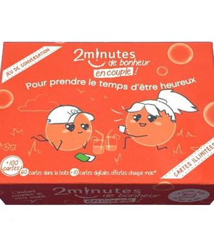 2 MINUTES DE BONHEUR EN COUPLE ! - POUR PRENDRE LE TEMPS D'ETRE HEUREUX - EDITION ILLUSTREE