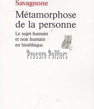 METAMORPHOSE DE LA PERSONNE