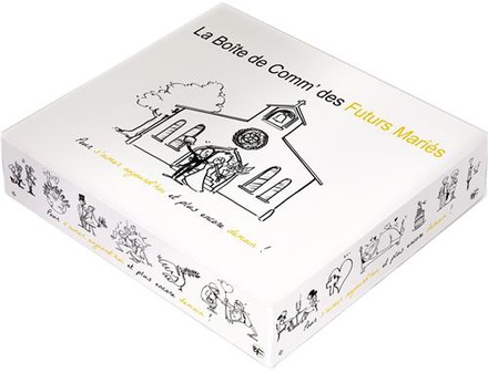 LA BOITE DE COMM DES FUTURS MARIES - BOITE CARTON TACHEE