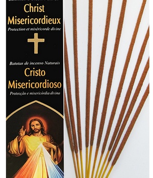 ENCENS CHRIST MISERICORDIEUX 15 BATONNETS