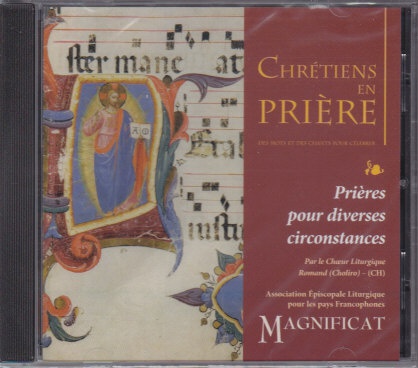 CD CHRETIENS EN PRIERE-PRIERES POUR DIVERSES CIRCONSTANCES
