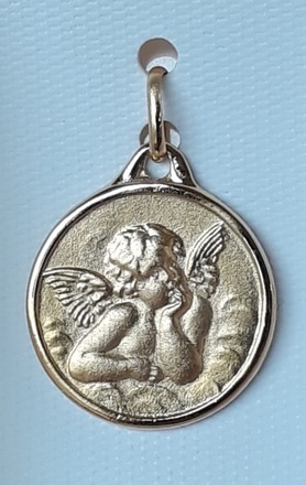 MEDAILLE PO ANGE 18 MM
