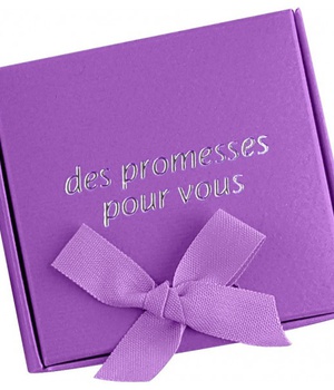 COFFRET 60 VERSETS BIBLIQUES BOITE VIOLETTE PROMESSES POUR VOUS NDSP