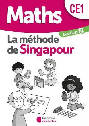 METHODE DE SINGAPOUR CE1 (2020) - PACK DE 10 CAHIER D'EXERCICES 2A: PRATIQUE AUTO