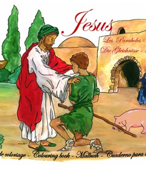 JESUS : LES PARABOLES - CARNET DE COLORIAGE