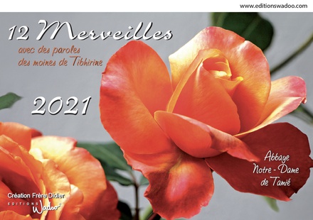 CALENDRIER 12 MERVEILLES 2021 150 X 210 DPTS DPTS