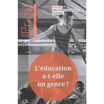 REVUE PROJET N 368 :L'EDUCATION A-T-ELLE UN GENRE? - FEVRIER 2019
