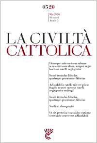 LA CIVILTA CATTOLICA 0520