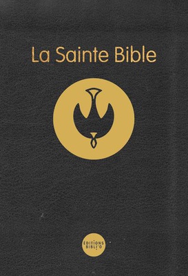 SAINTE BIBLE - COLOMBE, NOIRE, SEMI RIGIDE