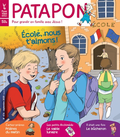 PATAPON SEPTEMBRE 2020 N 476 - ECOLE, NOUS T'AIMONS !