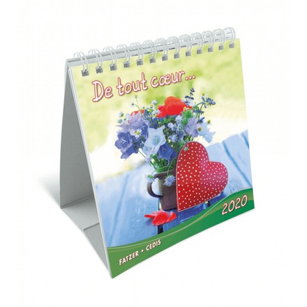 CALENDRIER 2020 DE TOUT COEUR AVEC VB NDSP