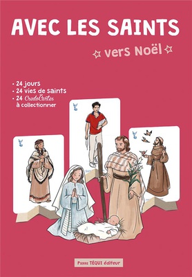 AVEC LES SAINTS - VERS NOEL - EDITION ILLUSTREE