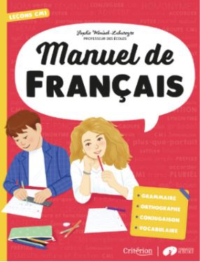 MANUEL DE FRANCAIS - LECONS CM1