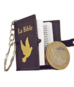 MINI BIBLE PORTE-CLES EVANGILE DE JEAN