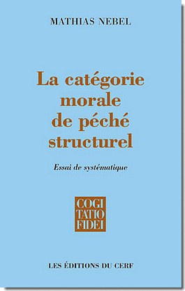 LA CATEGORIE MORALE DE PECHE STRUCTUREL