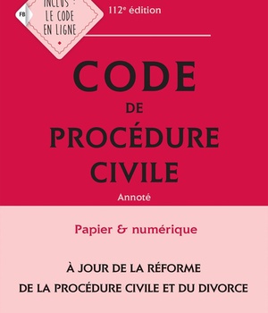 CODE DE PROCEDURE CIVILE 2021, ANNOTE - 112E ED.