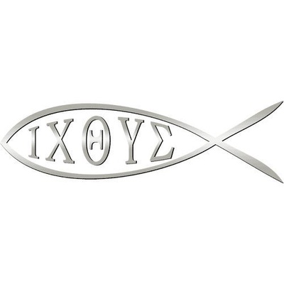 POISSON ICTUS AUTOCOLLANT - LE POISSON DES CATACOMBES