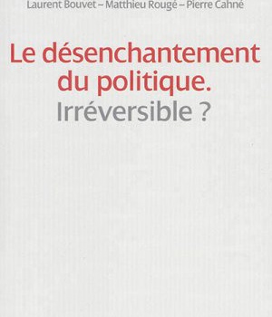 LE DESENCHANTEMENT DU POLITIQUE