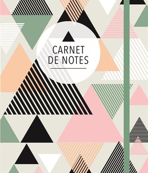 CARNET DE NOTES (GRAND) - TRIANGLES