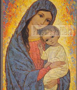 VIERGE DE LA LUMIERE ICONE CLASSIQUE 11x16CM 742.72