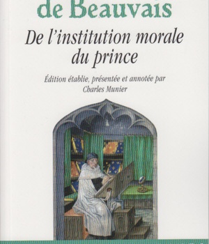 DE L'INSTITUTION MORALE DU PRINCE