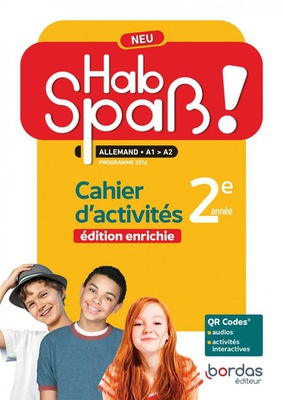 HAB'SPASS ! NEU - ALLEMAND 2EME ANNEE - 2022 - CAHIER - ELEVE