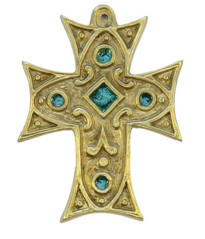 CROIX BRONZE RECTANGLE 11X9CM BCP EMAIL NDSP