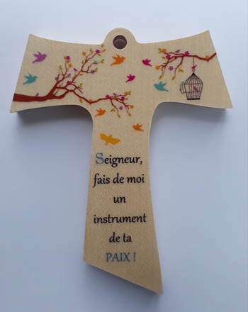 CROIX TAU TEXTE DE SAINT FRANCOIS