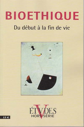 ETUDES HS 2009 BIOETHIQUE