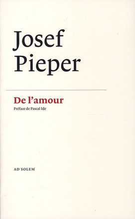 DE L'AMOUR