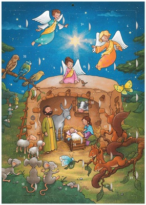 CALENDRIER MAGNETIQUE DE L'AVENT